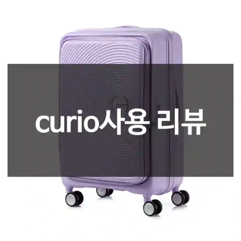 curio사용 리뷰