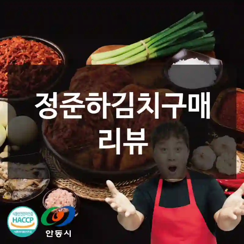 정준하김치구매 리뷰