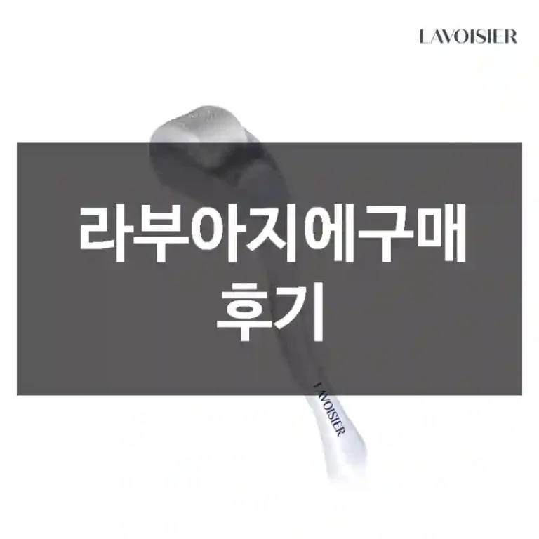 라부아지에구매 후기