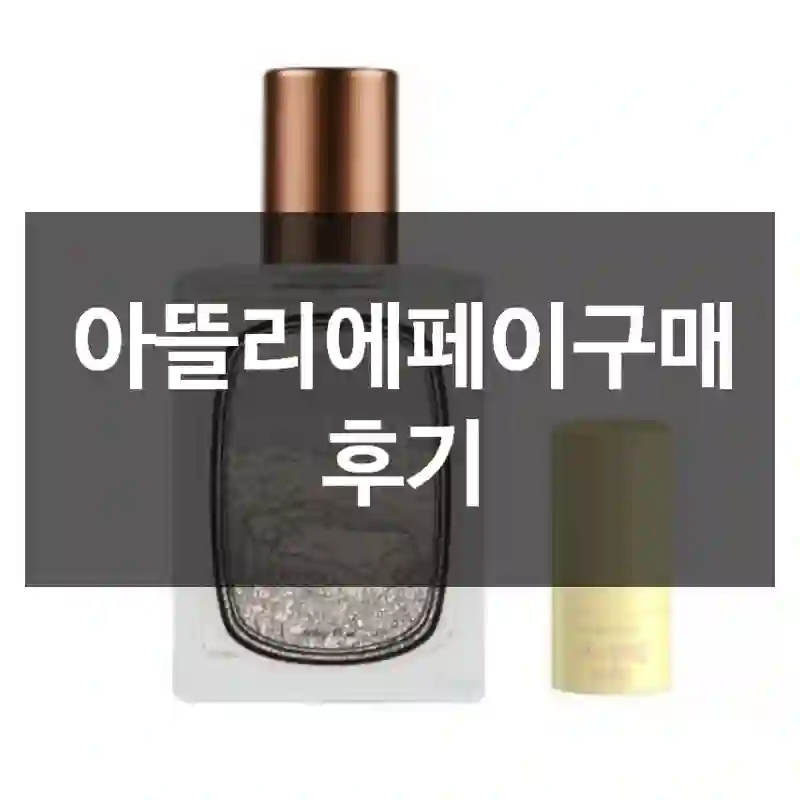 아뜰리에페이구매 후기