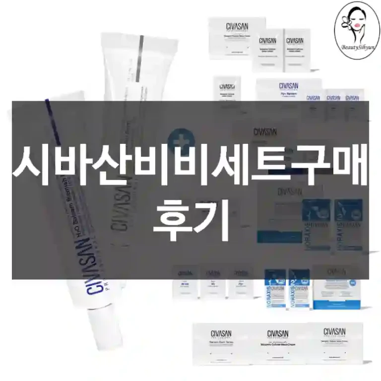 시바산비비세트구매 후기