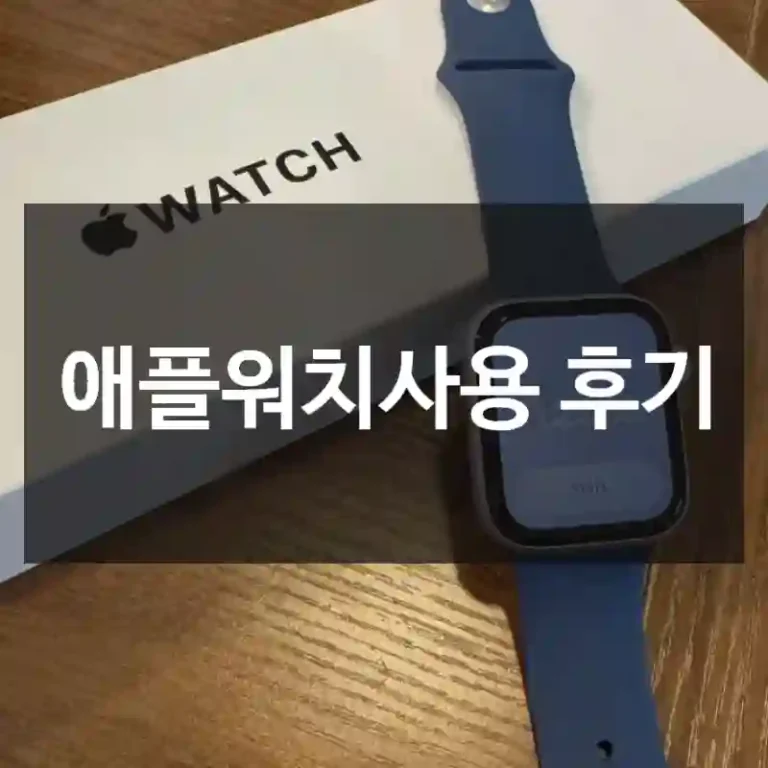 애플워치사용 후기