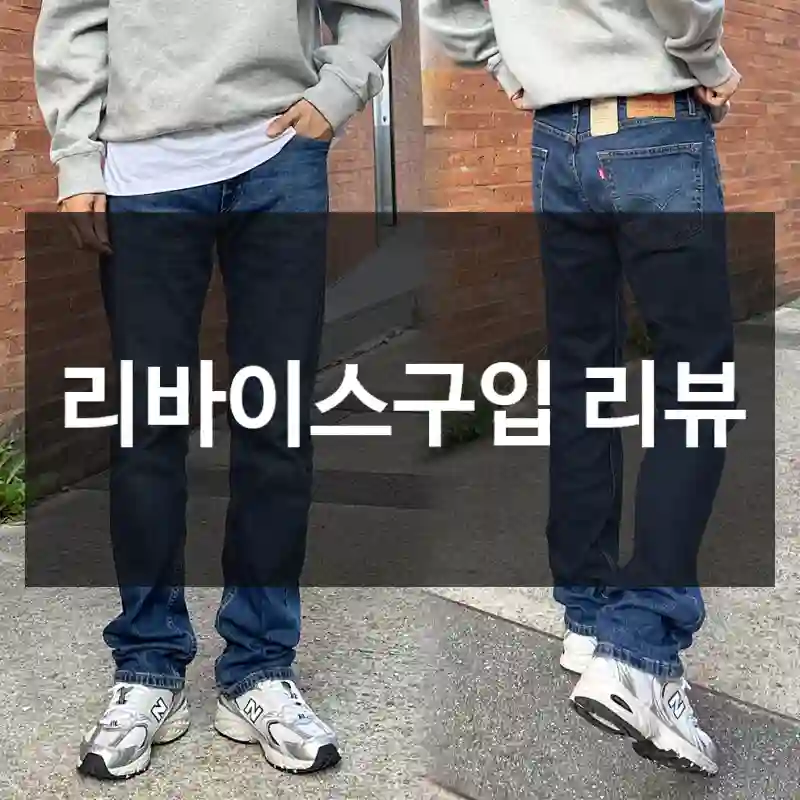 리바이스구입 리뷰