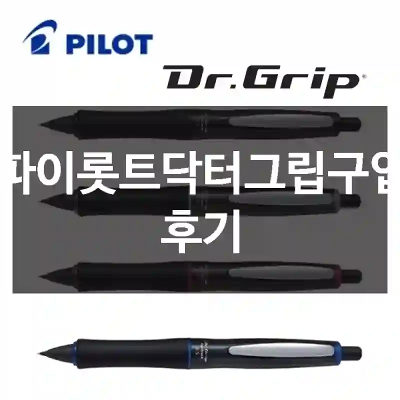 파이롯트닥터그립구입 후기