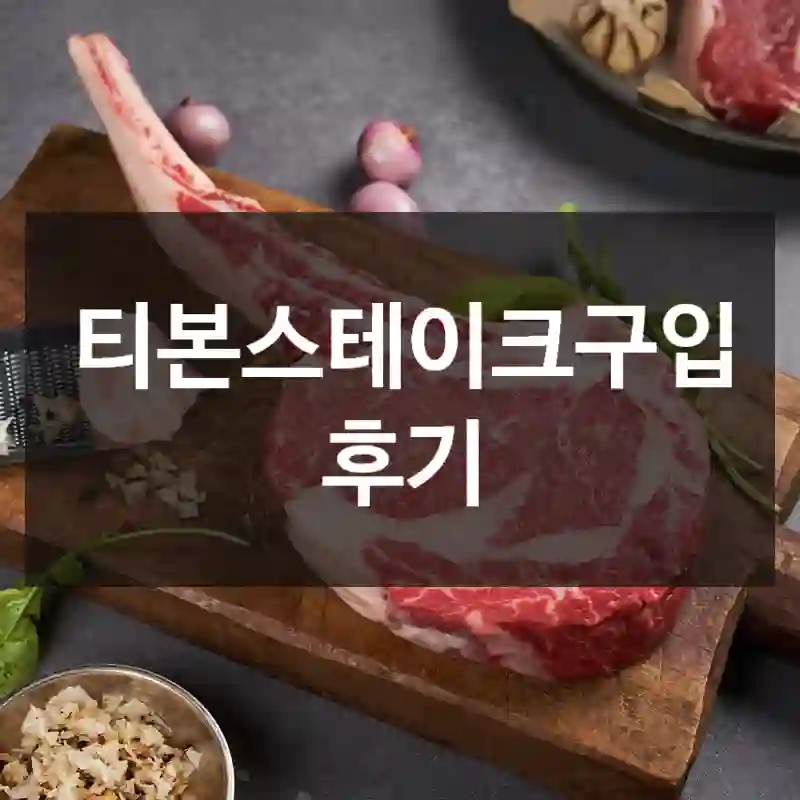 티본스테이크구입 후기