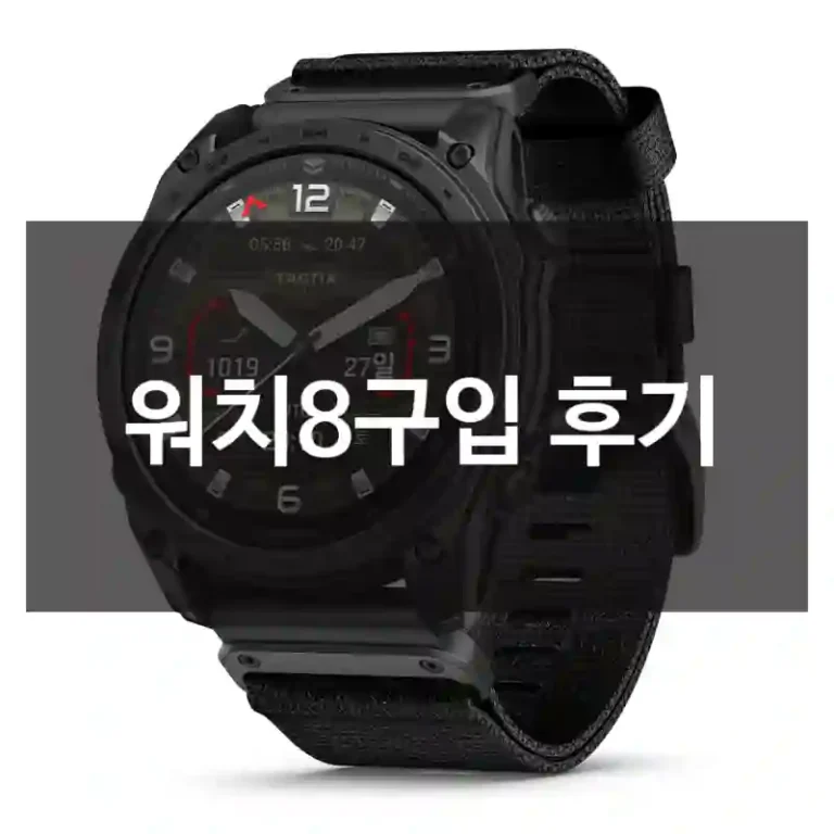 워치8구입 후기