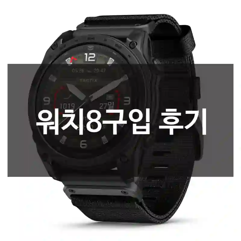 워치8구입 후기