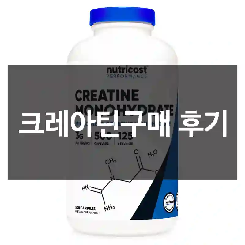 크레아틴구매 후기