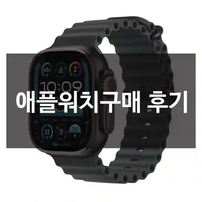 애플워치구매 후기