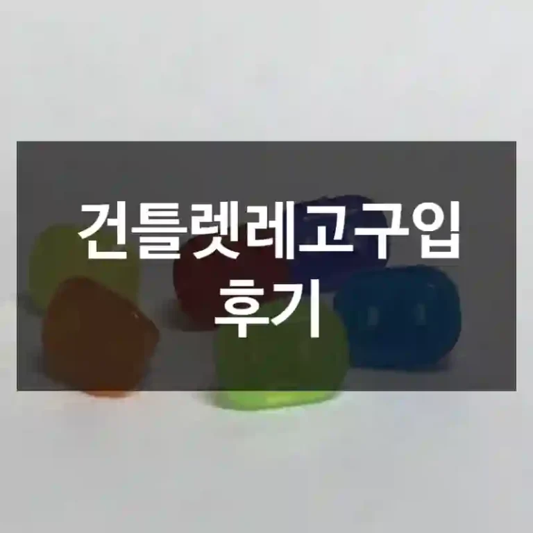 건틀렛레고구입 후기