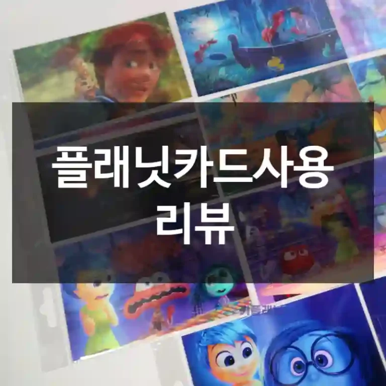 플래닛카드사용 리뷰