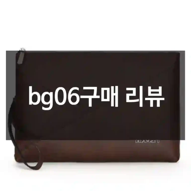 bg06구매 리뷰